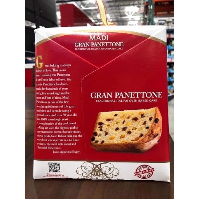 BÁNH MADI GRAN PANETTONE CỦA Ý [DATE 7/2022] | BigBuy360 - bigbuy360.vn