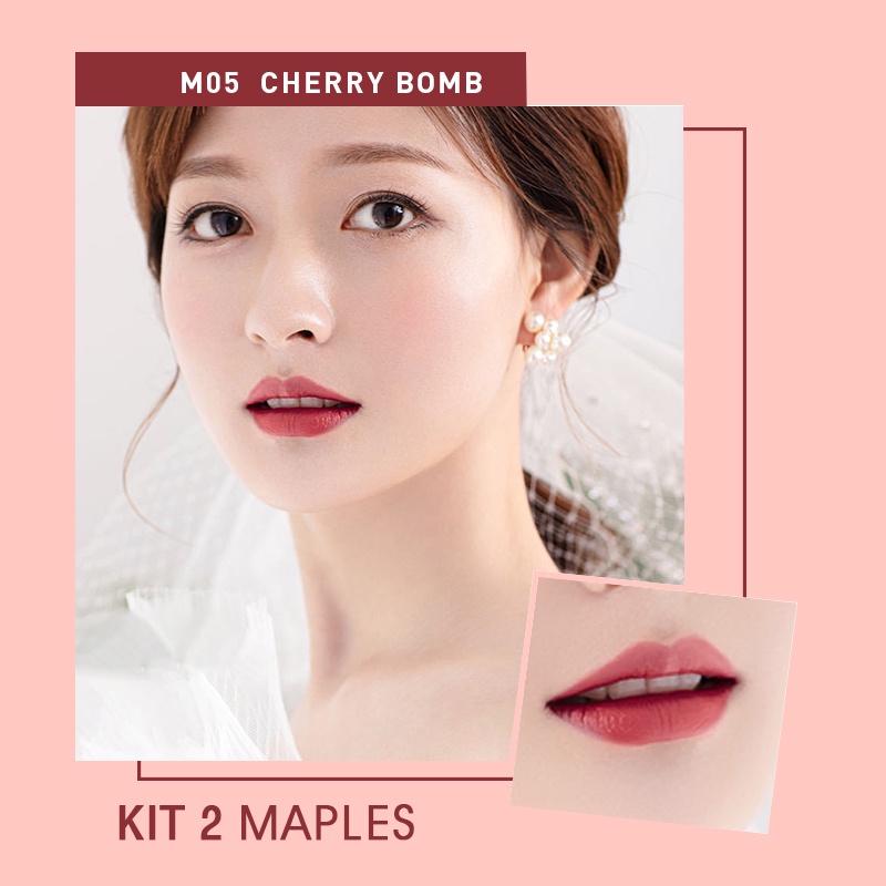 Hộp 5 son lì IMAGIC chống nước 125g