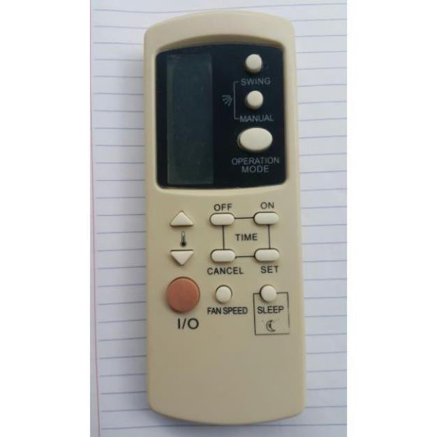 [FREESHIP 50K] REMOTE ĐIỀU KHIỂN ĐIỀU HOÀ GALANZ 2 CHIỀU CHẤT LƯỢNG CAO