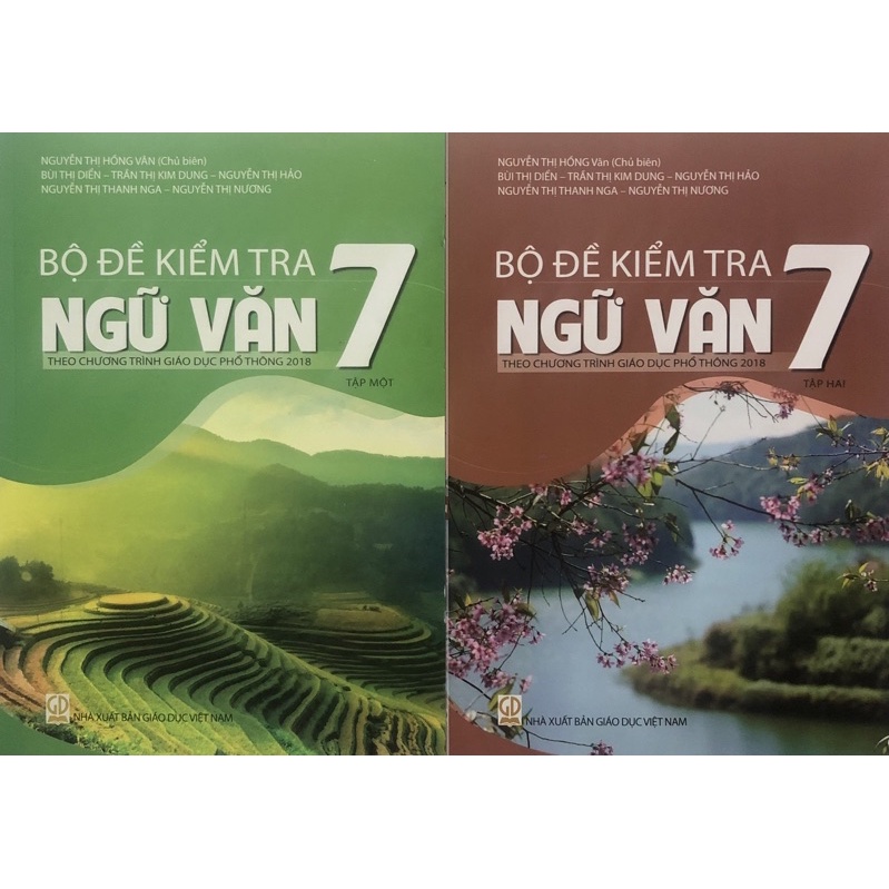 Sách - Bộ đề kiểm tra Ngữ Văn 7 Theo chương trình giáo dục phổ thông 2018