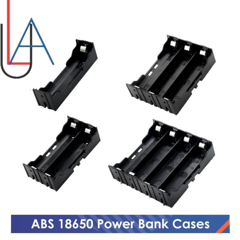 Hộp Đựng Pin 18650 1X 2X 3X 4X 18650 1 2 3 4 Ngăn Kèm Hộp Đựng Pin Cứng