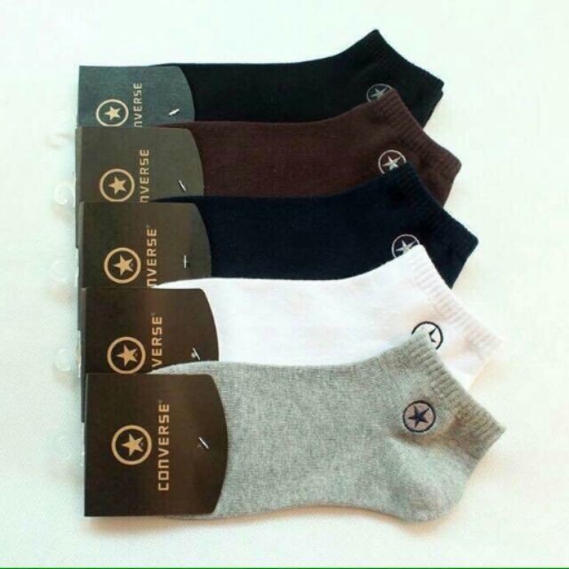 Set 3 đôi tất conver cổ ngắn siêu thoáng