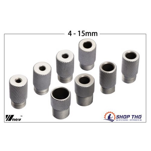 Túp dẫn hướng mũi khoan phi 6, 8,  10 , 15mm ren M14 WNEW