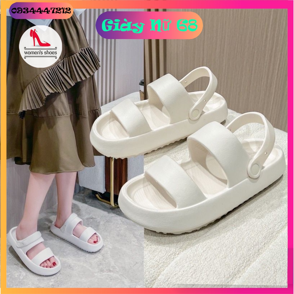 Sandal Nữ Bánh Mỳ Nhún Siêu Đep