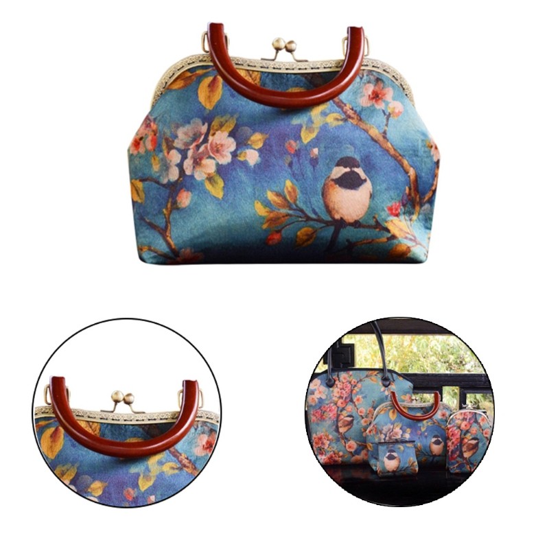 Khung kim loại và gỗ dạng vuông chuyên dụng gắn túi xách cho nữ