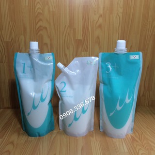 BỘ PHỤC HỒI TÓC HƯ TỔN 3 BƯỚC CHUYÊN NGHIỆP MILBON DEESSE'S NHẬT BẢN 600ML X 3