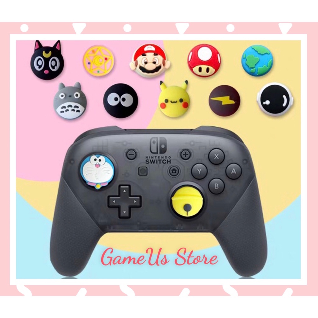 Núm Bọc Cần Xoay Analog Cute Cho Tay Cầm Nintendo Switch Pro, PS4, PS5, Xbox