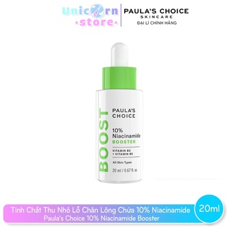 (T11/2024) Tinh Chất Thu Nhỏ Lỗ Chân Lông Chứa 10% Niacinamide Paula's Choice 10% Niacinamide Booster 20ml