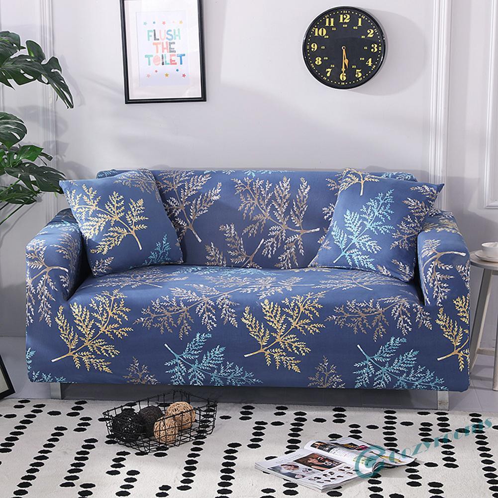 Set áo phủ ghế sofa + 2 gối tựa lưng bằng vải Polyester co giãn tốt