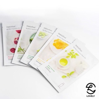 Combo 10 miếng mặt nạ Innisfree My Real Squeeze Mask