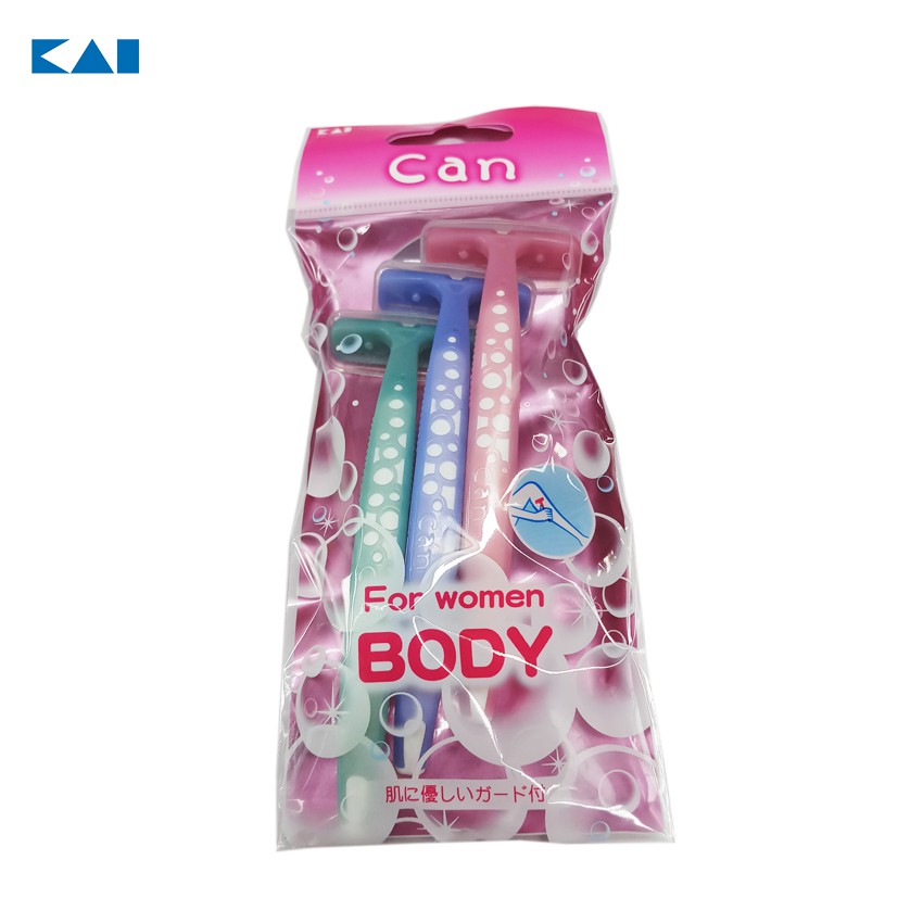 Set 3 Chiếc Dao Cạo Lông Cơ Thể Nữ Kai Can Body