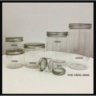 HỦ NHỰA NHÔM 100G