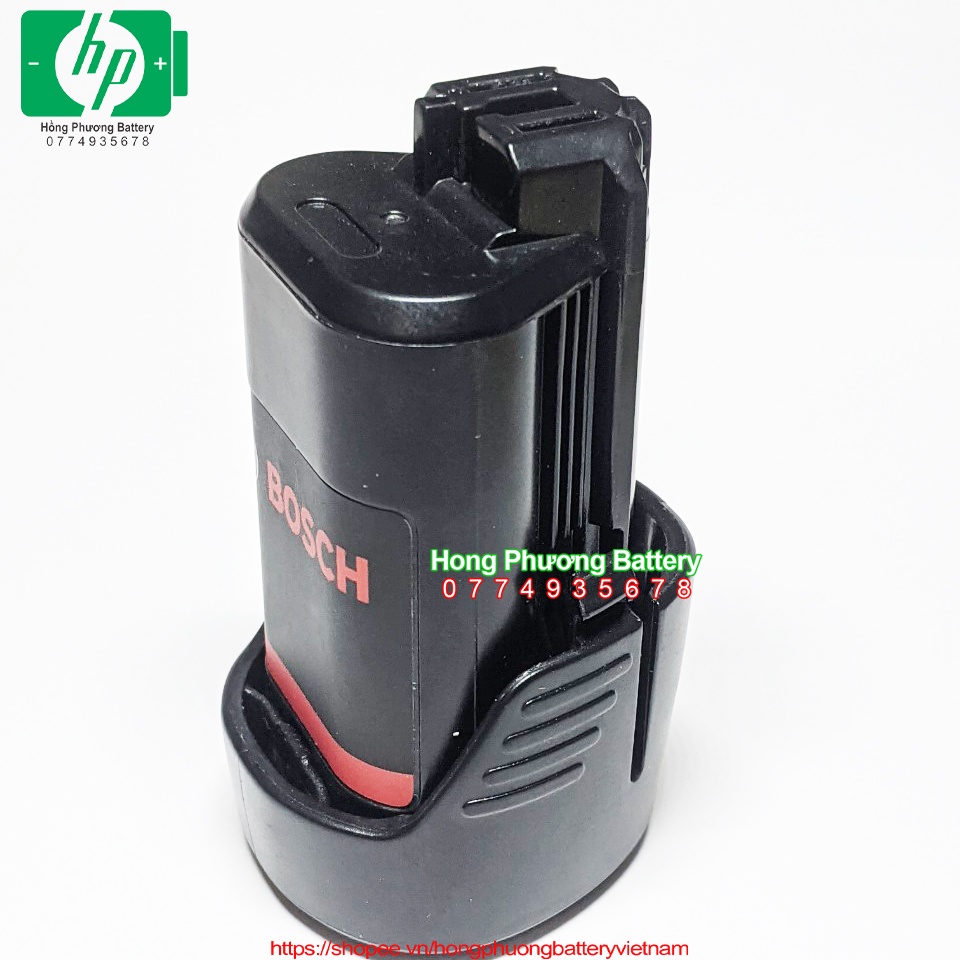 Vỏ mạch thay thế pin Bosch 10.8V 3cell, mạch nhận sạc zin