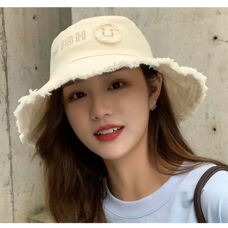 Nón Tai Bèo Vành Rộng Che Nắng Thời Trang Mùa Hè Phong Cách Nhật Bản Cho Nữ