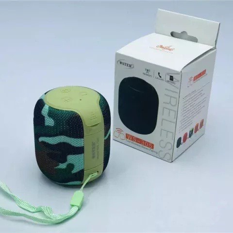 Loa Bluetooth Wster 305 Loa bluetooth mini WS 305, loa cầm tay bass mạnh âm thanh hay, hỗ trợ cắm nhớ BH 06 Tháng