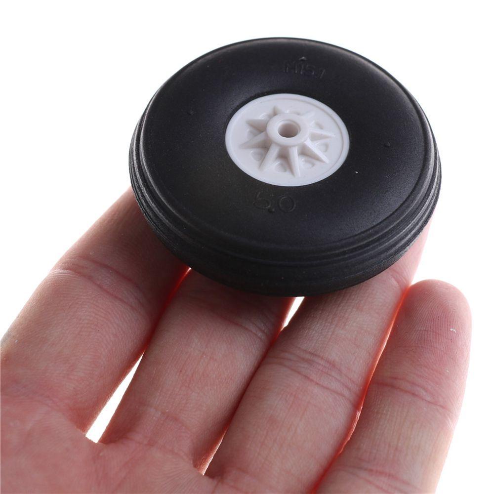 YVE 1 Cặp Bánh Xe Cao Su PU Thay Thế Cho Máy Bay Đồ Chơi