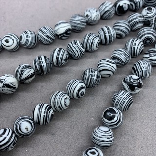 Chuỗi Hạt Đá Ngọc Lam Đen Tròn 4-12mm