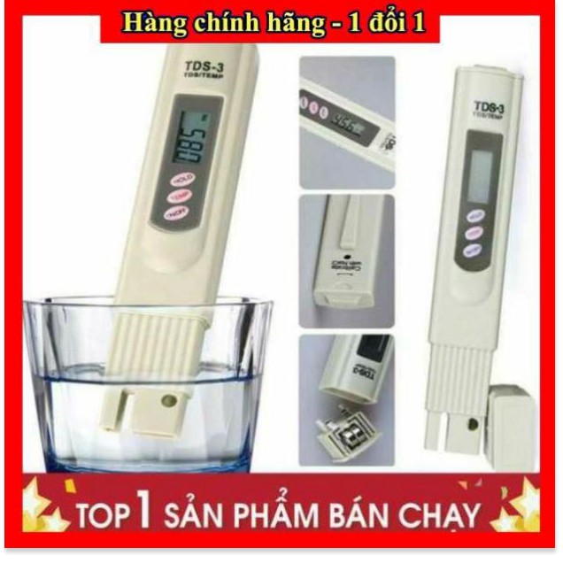 ✔️ [Top sale] -  Bút đo độ sạch của nước, máy thử nước sạch,bút đo độ tinh khiết  của nước.Bảo hành 1 đổi 1 toàn quốc