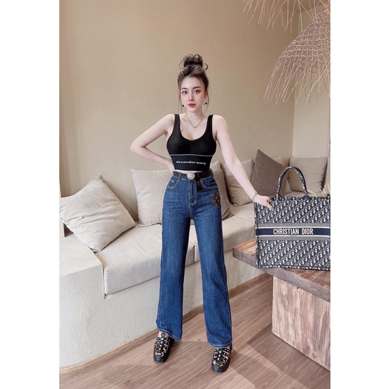 Sandal rọ đế cao đính đá fullbox