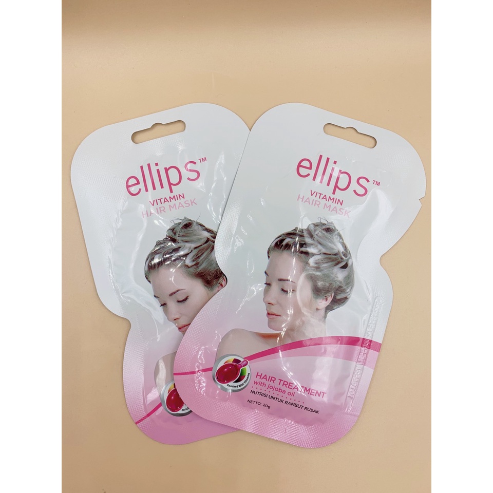 Ủ tóc ellips vitamin hair mask hair repair 18g