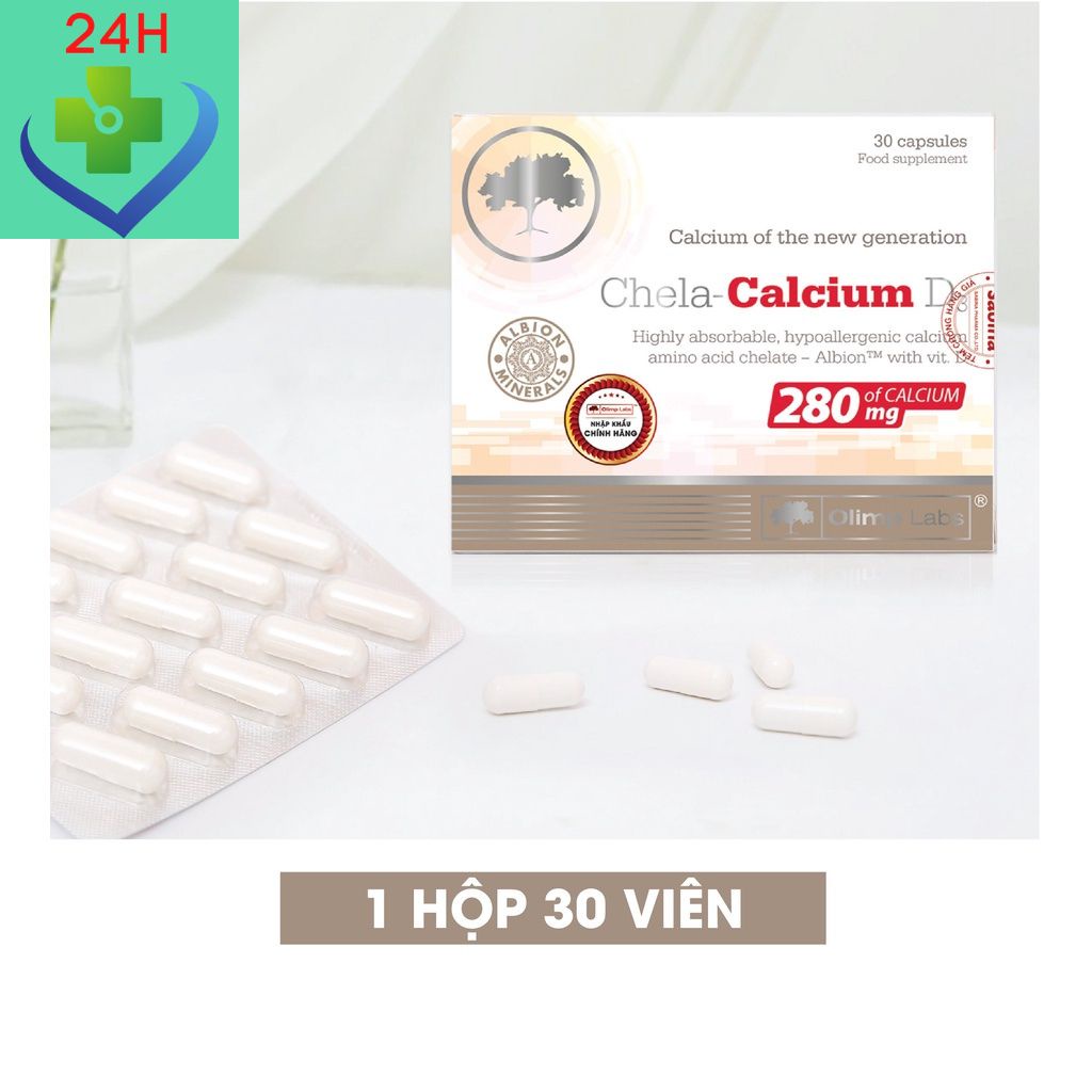 Canxi, d3, chela calcium