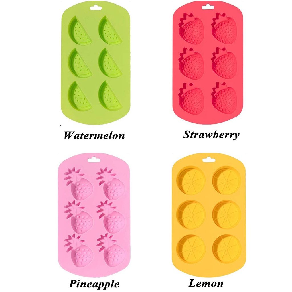 Khuôn Làm Bánh Kẹo Hình Trái Cây Dễ Thương