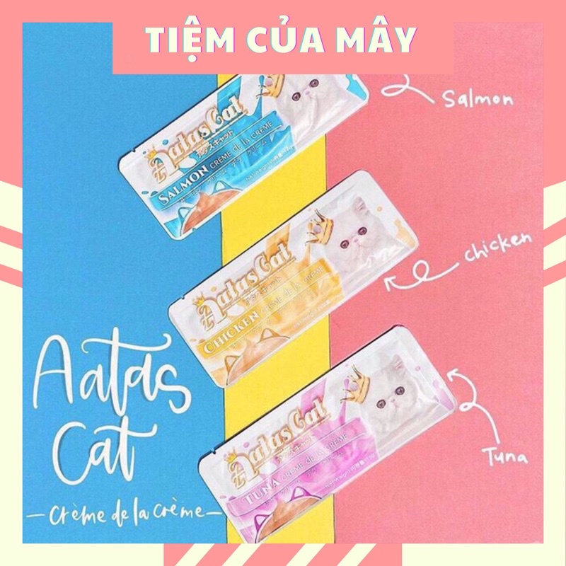 SỐT KEM THƯỞNG CHO MÈO - AATAS CAT CREAM [ 16gr ] thumbnail