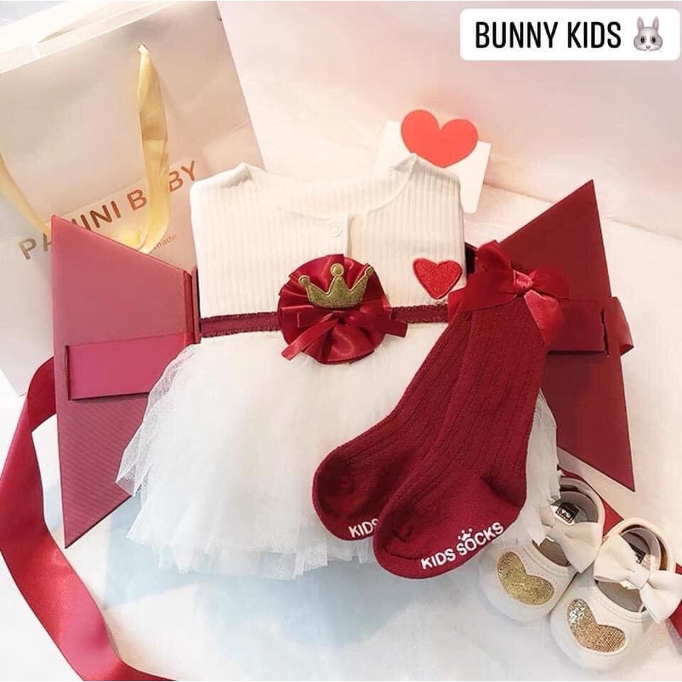 Set váy áo, phụ kiện cho bé_