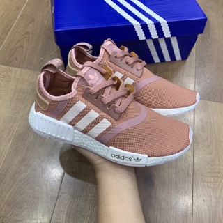 Ảnh thật + full box : giày thể thao nmd hồng đất