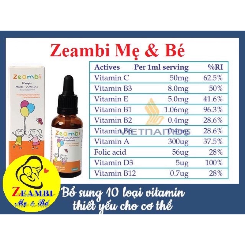 Vitamin tổng hợp Anh quốc