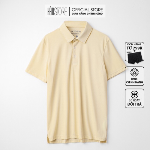 |Hẻm Store| Áo Polo Nam, áo thun có cổ nam SATOSHI SAPL26 tay ngắn dáng thể thao  cotton mát mềm thấm hút mồ hôi tốt | BigBuy360 - bigbuy360.vn