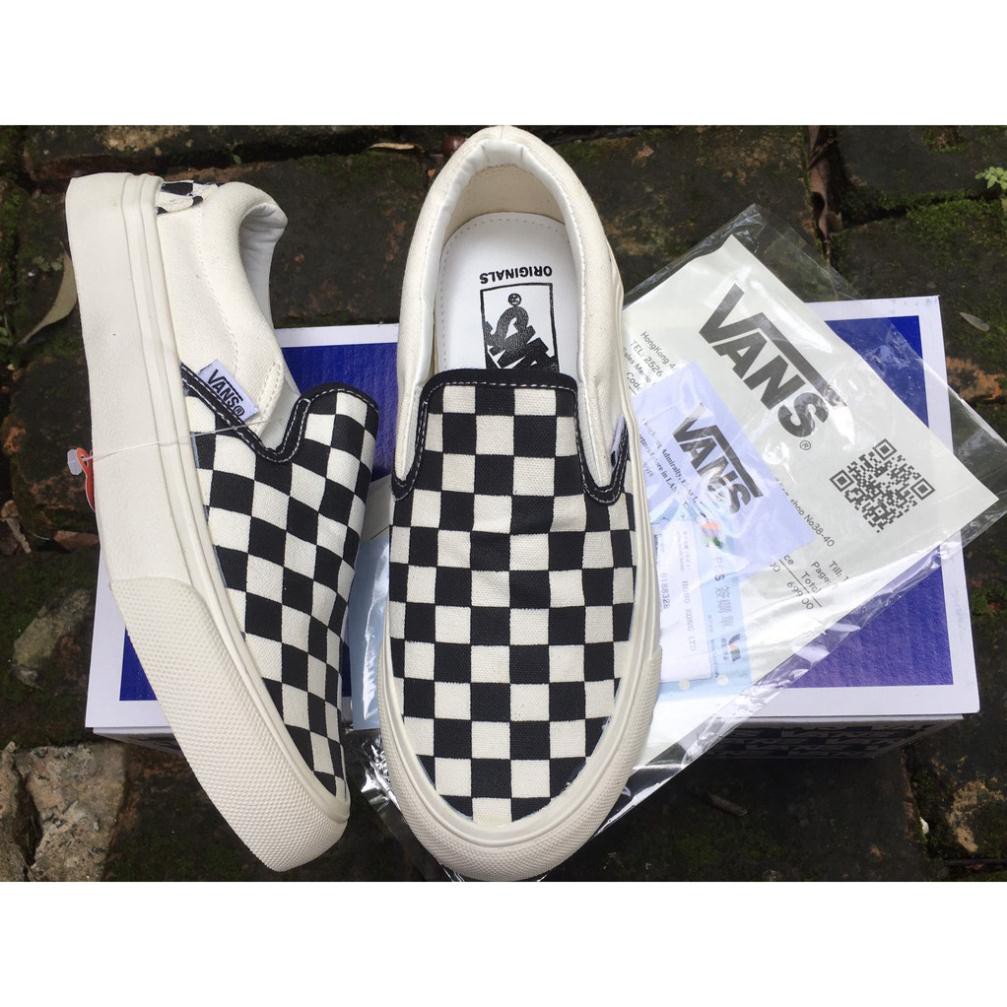 [FLASH SALE ][FULL BOX + BILL]Giày 𝐕𝐀𝐍𝐒 viền trắng, giày thể thao nam nữ 2021 | BigBuy360 - bigbuy360.vn