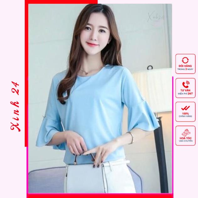 ÁO SƠ MI TAY LOE CÁCH ĐIỆU SIÊU XINH | BigBuy360 - bigbuy360.vn