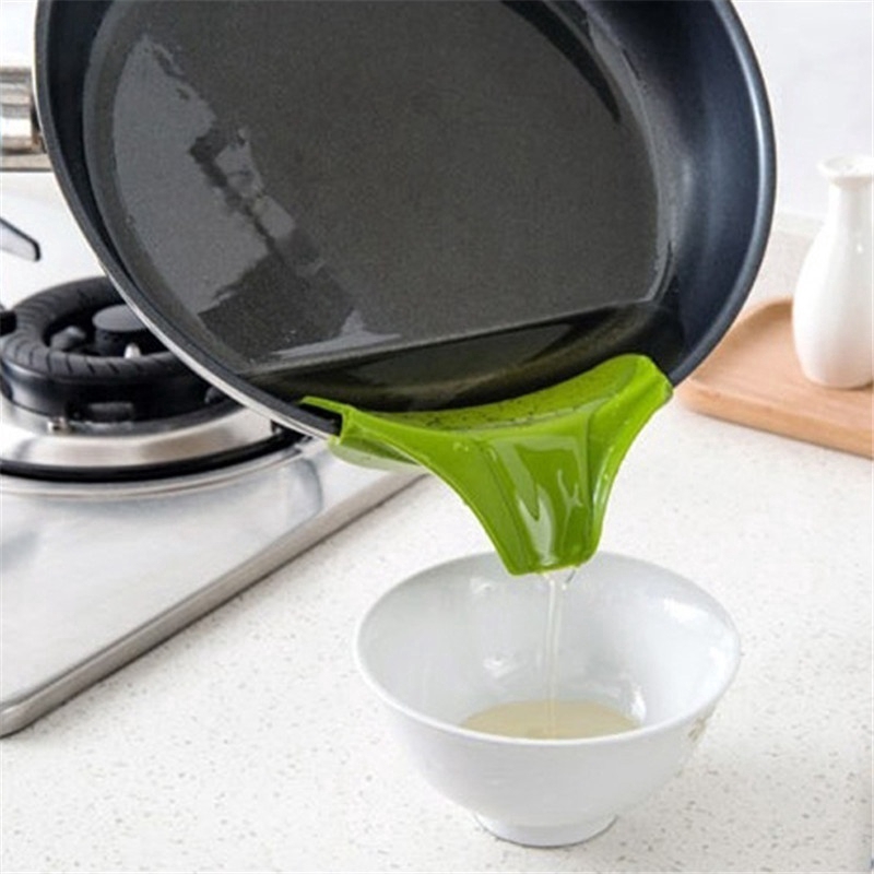 Vòi rót miệng rộng gắn viền dụng cụ nhà bếp chống tràn chất lỏng