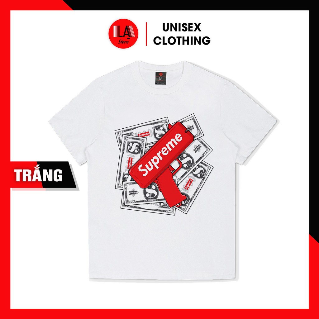 3 Mẫu | Áo Thun Unisex Trắng Đen Thời Trang Thịnh Hành | LẠ STORE | BigBuy360 - bigbuy360.vn