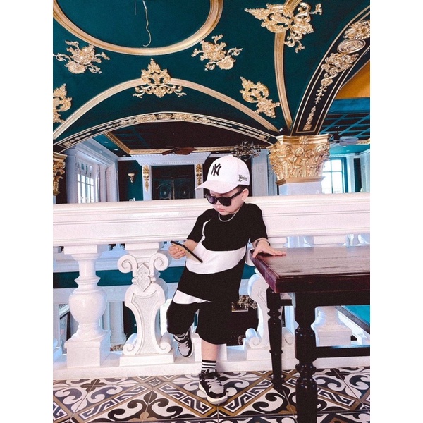 Bộ short thể thao N’ike Kid xuất bé trai