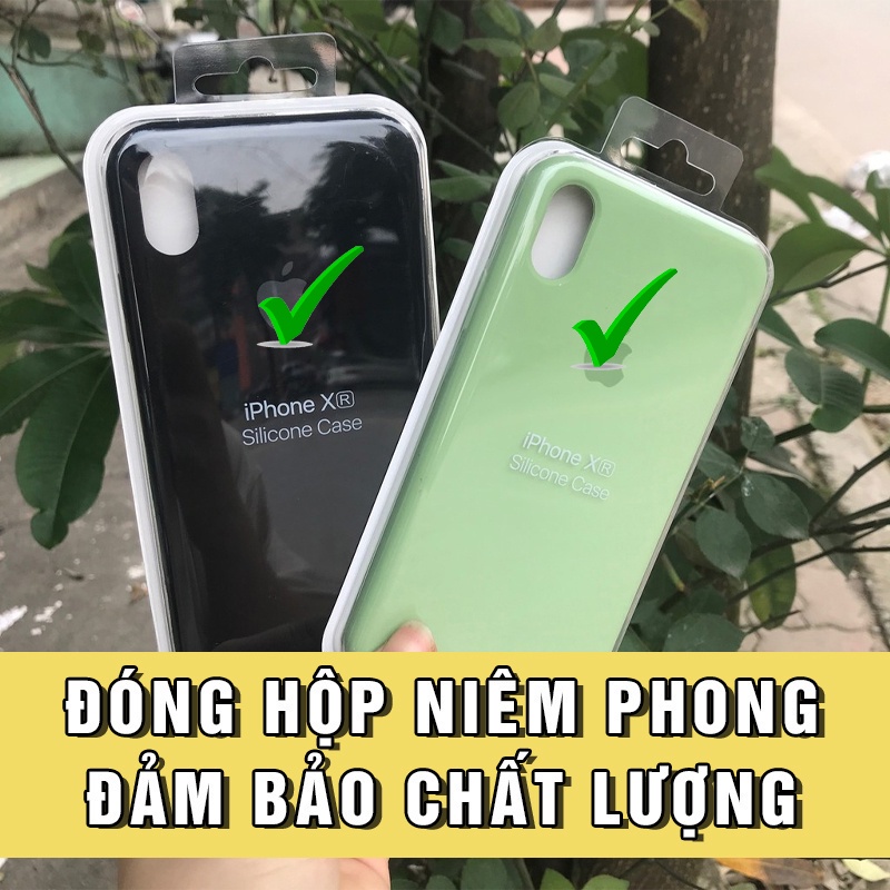 [CAO CẤP] Ốp lưng i.p.h.o.n.e Ốp Chống Bẩn Logo Táo Cho Iphone 6 6s 6Plus 6sPlus 7 8 7Plus 8Plus X Xs XsMax