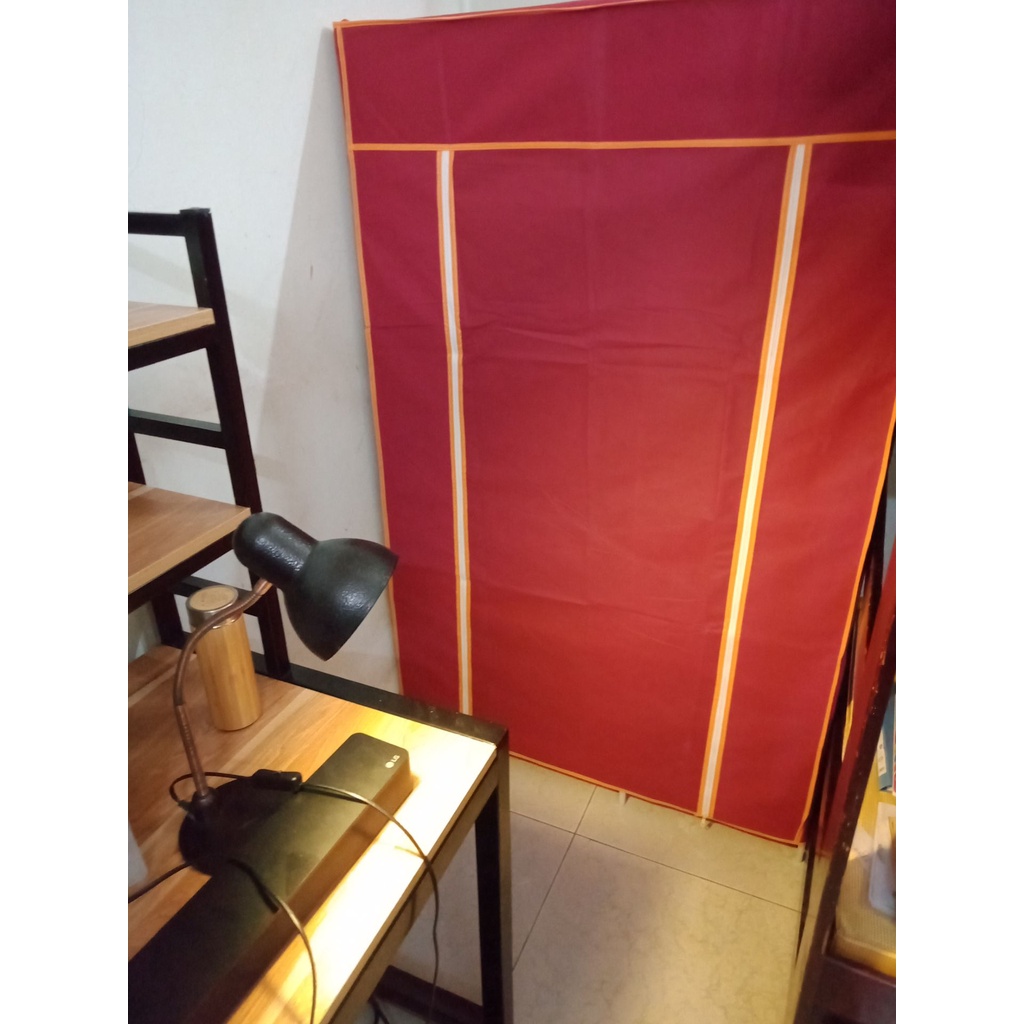 Tủ vải đựng quần áo 2 buồng 6 ngăn vững chãi hàng Việt Nam chính hãng dododios