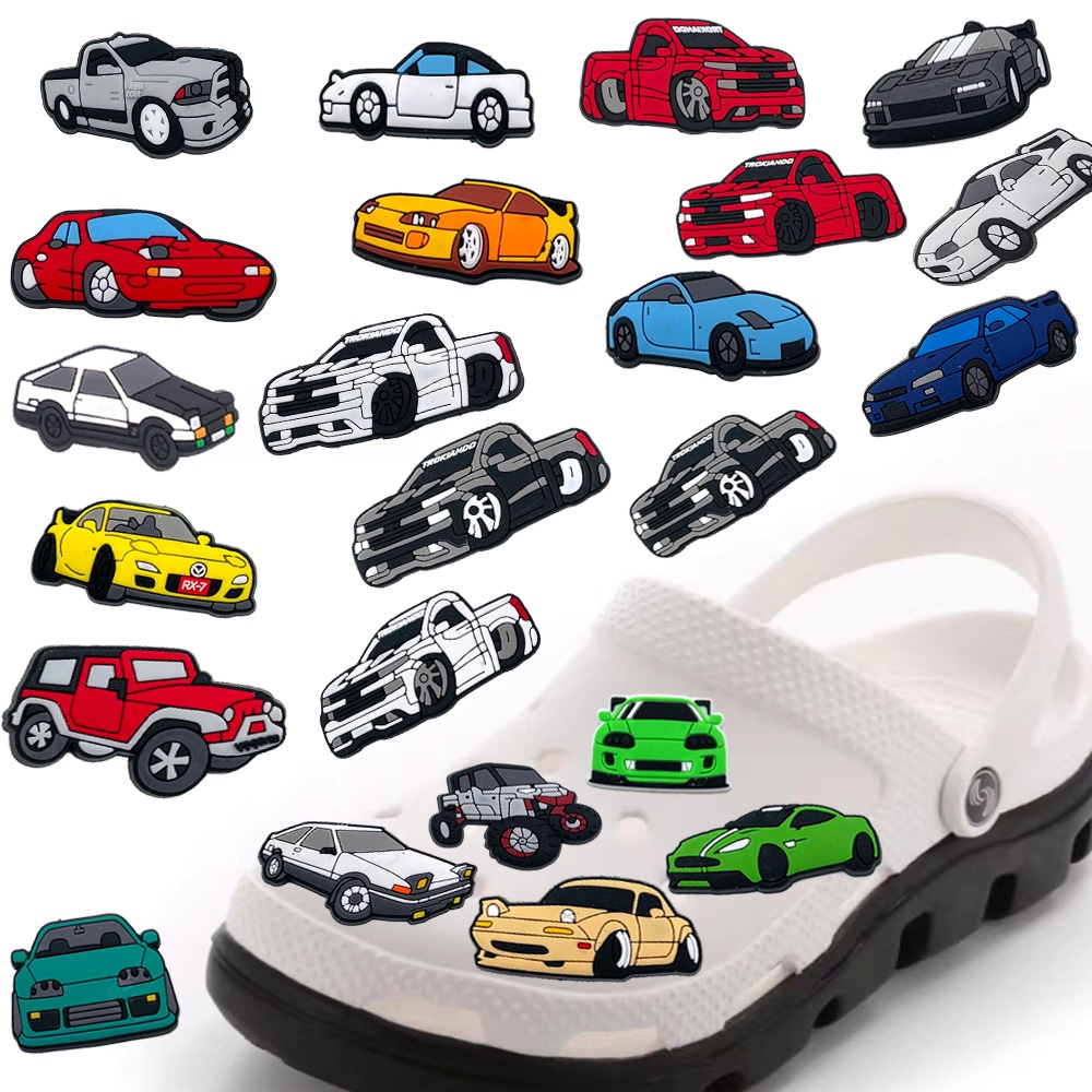 Bộ 23 Phụ Kiện Trang Trí Giày Croc Thú Vị