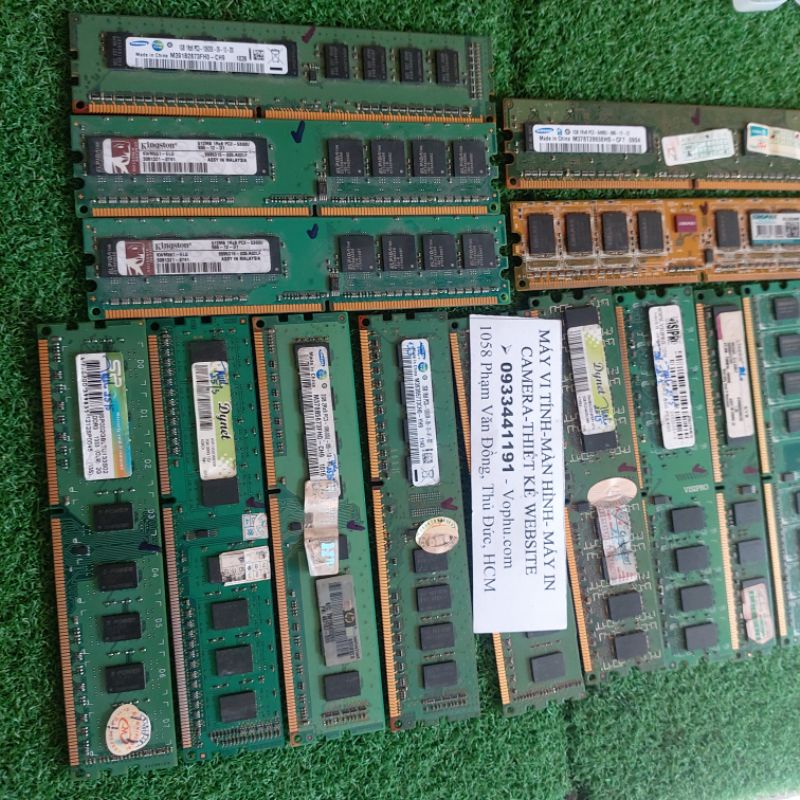 Ram máy bàn ddr2 ddr3 socket 775 2Gb 1Gb 512m 4Gb hàng tháo máy