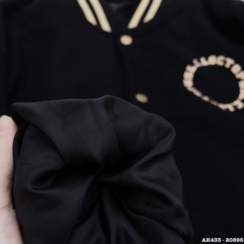 [Mã WASTMAY giảm 15% tối đa 30K đơn 150K] Áo Khoác BOMBER 433 Nỉ Bông in L.T.L Chất Dày Dặn Form Rộng UNISEX NAM NỮ OK | BigBuy360 - bigbuy360.vn