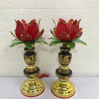 Đèn thờ điện hoa sen