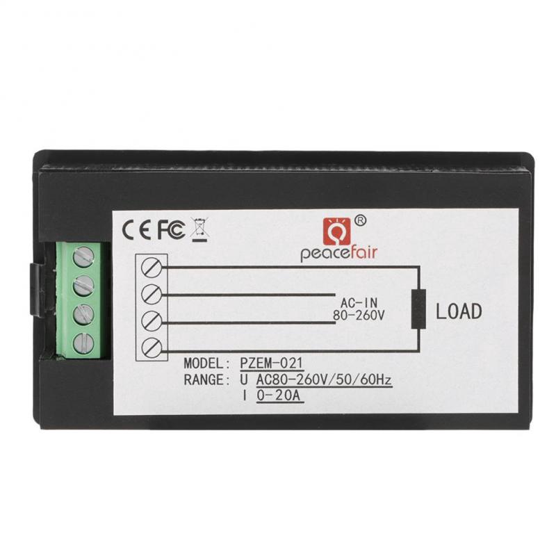 Đồng Hồ Đo Điện AC 20A PZEM-021