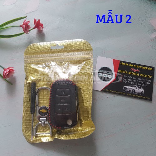 Móc Treo Chìa Khóa Bao Da Cao Cấp Xe Chevrolet - Thanh Bình Auto