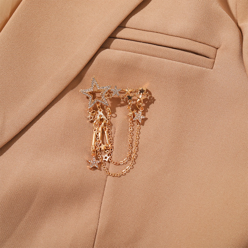 Ghim Cài Áo Hình Ngôi Sao Xinh Xắn