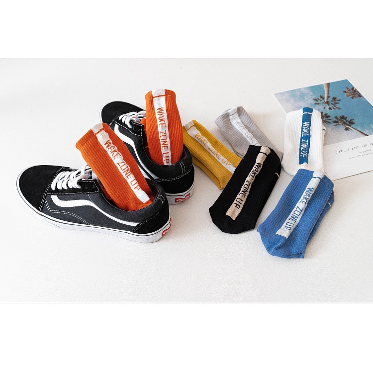 Tất vớ nam thể thao thời trang Hàn quốc cotton khử mùi Warm&amp;Cute AD22