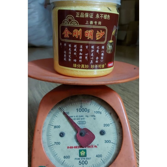 Các vàng kim sa đặt lư hương, đồ thờ cúng, 1 hủ 900 gam