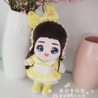 Set hầu gái cho doll 20cm
