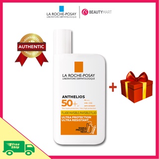 Kem chống nắng cho da nhạy cảm La Roche Posay Anthelios Fluide Invisible chính hãng Pháp-BeautyMart