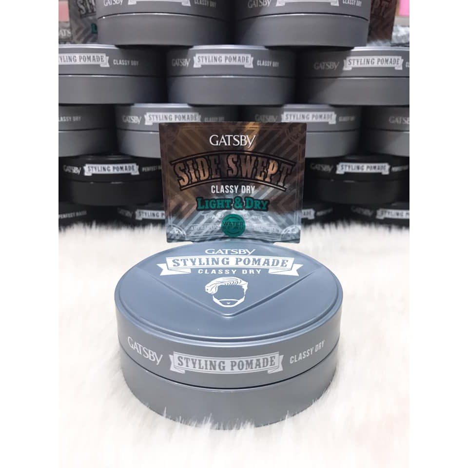 (75G) Wax Vuốt Tóc Gatsby Pomade mẫu mới sản xuất Indonesia